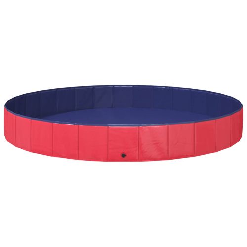 Кучешки Басейн Червено Ø300 x 38 см Дебел PVC