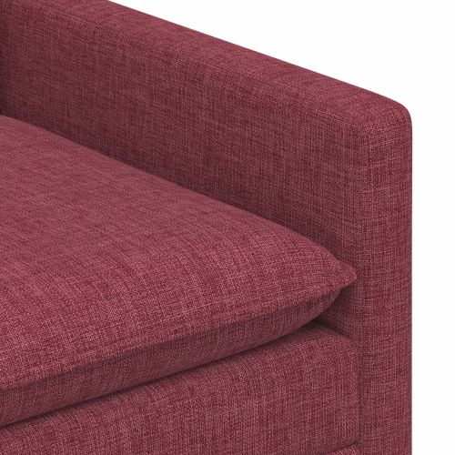 Диван Виненочервен 156 x 81 x 87,5 см Текстил