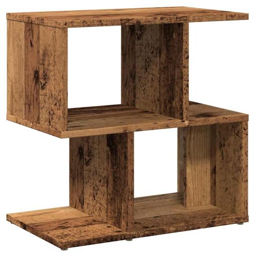 Нощно шкафче от старо дърво 50x30x51,5 cm Инженерна дървесина