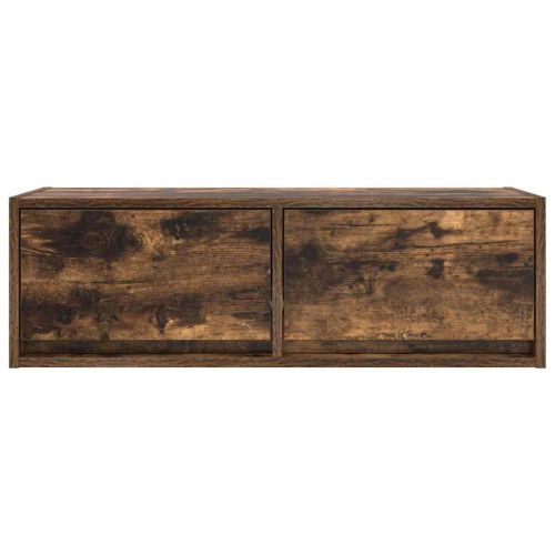 ТB шкаф, опушен дъб, 80x31x25,5 см, инженерно дърво