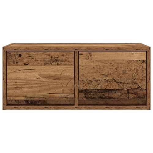 ТВ шкаф Старо дърво 60x31x25,5 cm Инженерна дървесина