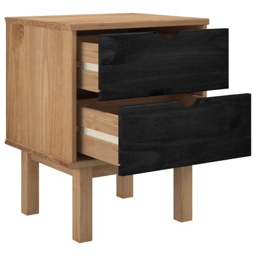 Нощно шкафче OTTA Черно 45 x 39 x 57 см