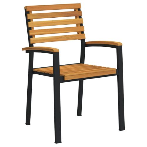 Комплект за хранене в градината 7 pcs Черно