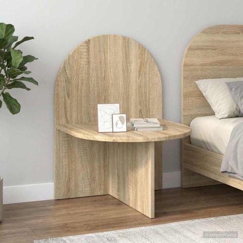 Нощно шкафче 2 pcs Дъб сонома 48 x 49 x 65 см