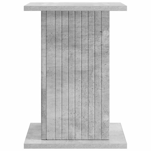 Стойка за растения Бетонно сиво 30,5 x 30 x 43 см