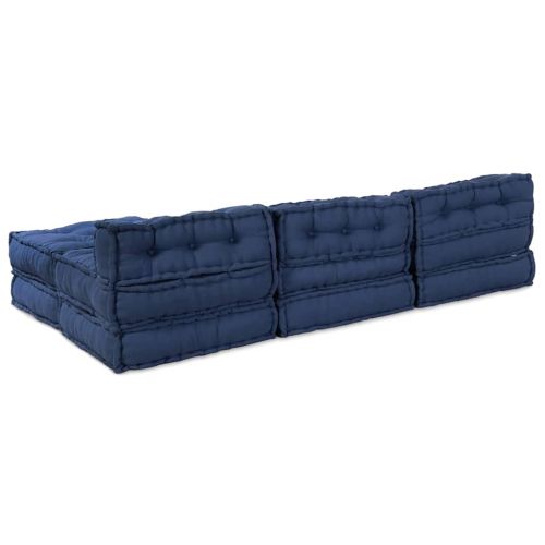 Модулен диван 4 pcs Индийски Текстил