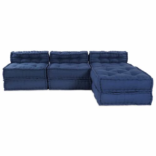 Модулен диван 4 pcs Индийски Текстил