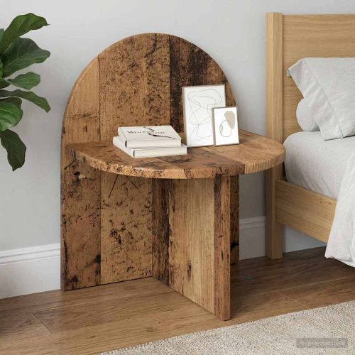 Нощно шкафче 2 pcs Старо дърво 40 x 35,5 x 45,5 см