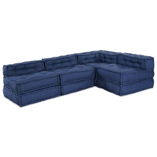 Модулен диван 4 pcs Индийски Текстил
