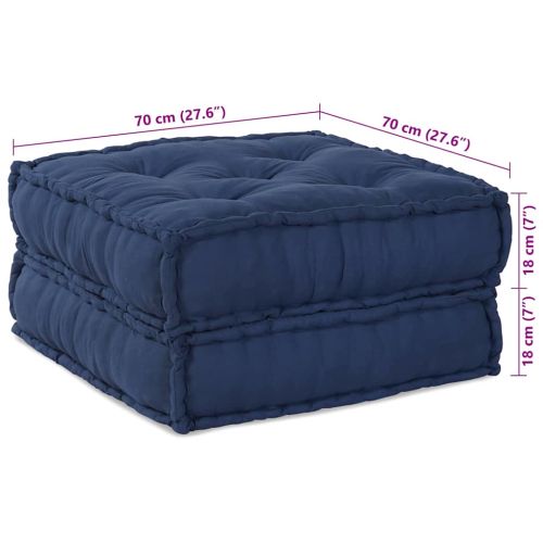 Модулен диван 2 pcs Индийски 140 x 70 x 36 см Текстил