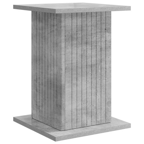 Стойка за растения 2 pcs Бетонно сиво 30,5 x 30 x 43 см
