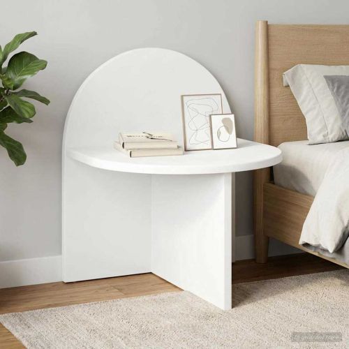 Нощно шкафче 2 pcs Бяло 40 x 35,5 x 45,5 см