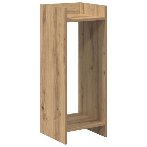 Стойка за растения с рафт 2 pcs Артизан Дъб 30 x 30 x 80 cm