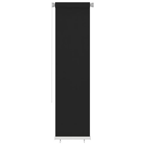Външна роло щора, 60x230 см, черна, HDPE