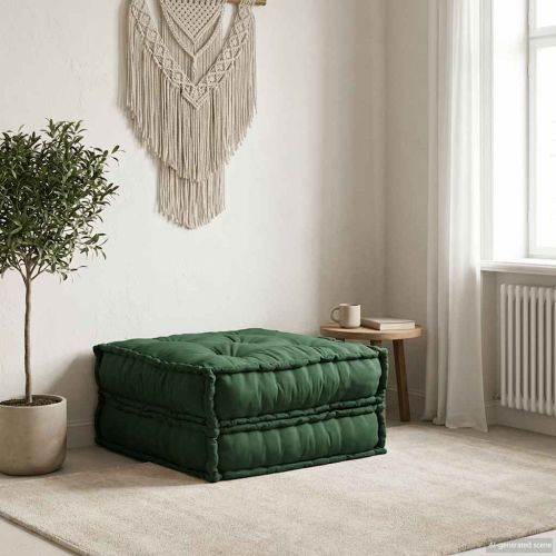 Модулен диван зелен 70x70x36 плат