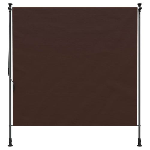 Външна ролкова завеса Кафяво 200 x 270 cm