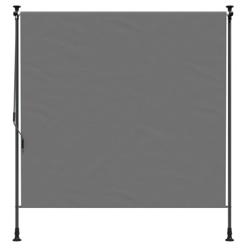Външна ролкова завеса Светлосиво 200 x 270 cm