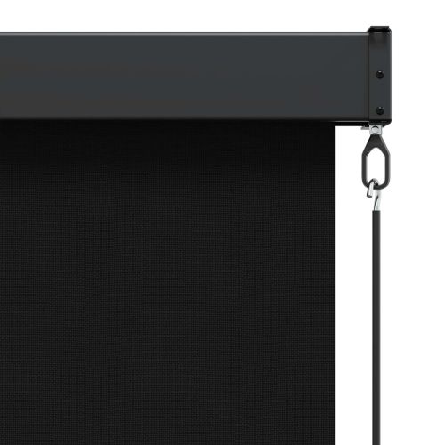 Ролетна щора Черно 80 x 250 cm Текстил и Алуминий