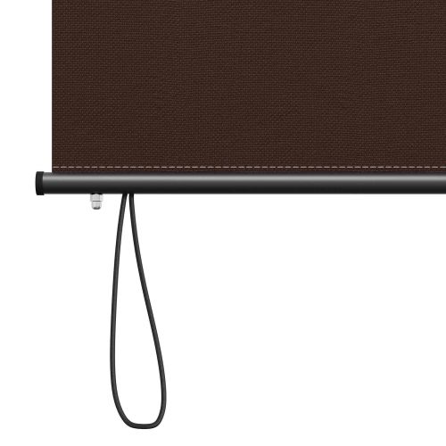 Ролетна щора Кафяво 140 x 250 cm Текстил и Алуминий