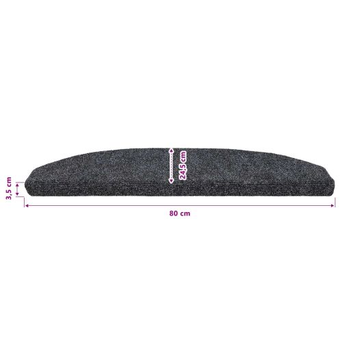 Самозалепващи стъпаловидни постелки 15 бр. 80 x 24,5 x 3,5 см