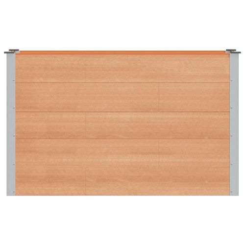 Градинска повдигната леха Кафяво 150 x 50 x 91 cm