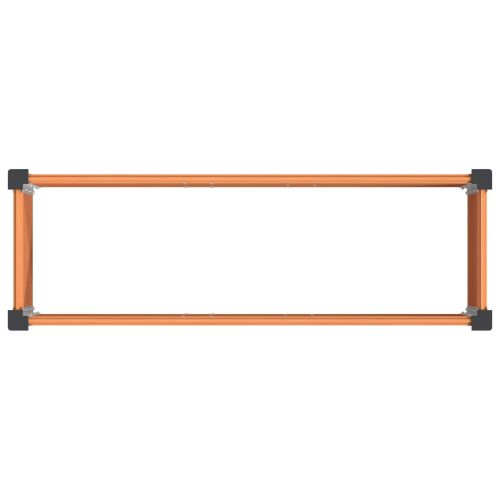 Градинска повдигната леха Кафяво 100 x 30 x 72 см