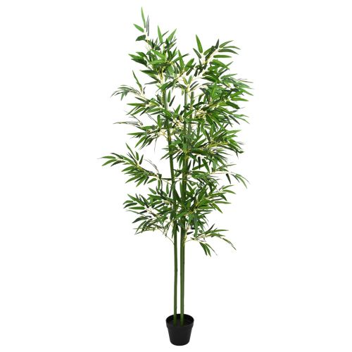 Изкуствено бамбуково дърво 2 pcs Зелено 60 x 18 x 190 см