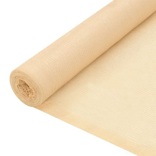 Засенчваща мрежа HDPE 1,5x50 м бежова