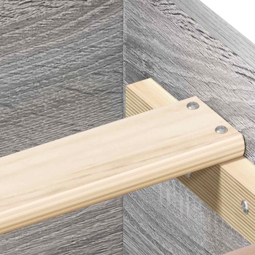 Леглова рамка с табла Сив Сонома 80 x 200 cm