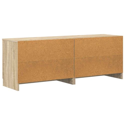 Шкаф за легло със съхранение 2 pcs Дъб сонома 66 x 35 x 48 см