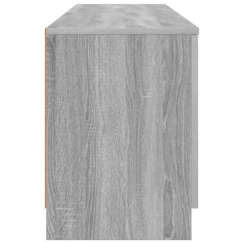 Шкаф за легло със съхранение 2 pcs Сив Сонома 66 x 35 x 48 см