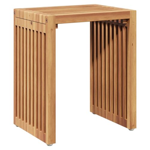 Странична масичка за градина 3 pcs Кафяво 33 x 44,5 x 51 см
