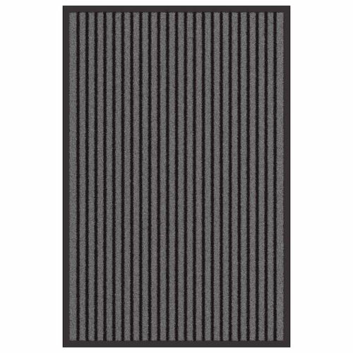 Мат за врата Черно 60 x 90 cm Полипропилен