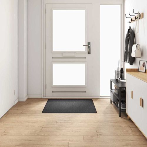 Килим пътека Тъмен сив 100 x 100 cm 100% Полипропилен