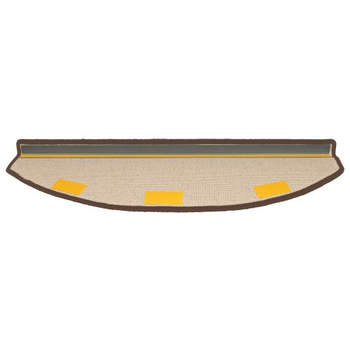 Самозалепващи стъпаловидни постелки 15 бр. 80 x 24,5 x 3,5 см