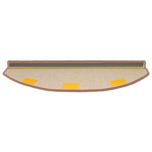 Самозалепващи стъпаловидни постелки 15 бр. 80 x 24,5 x 3,5 см