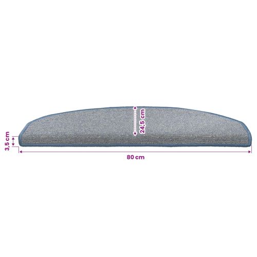 Самозалепващи стъпаловидни постелки 15 бр. 80 x 24,5 x 3,5 см