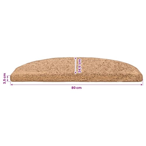 Самозалепващи стъпаловидни постелки 15 бр. 80 x 24,5 x 3,5 см