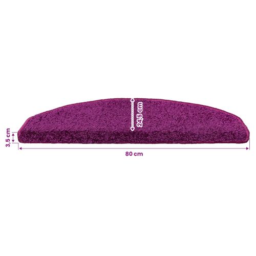 Самозалепващи стъпаловидни постелки 15 бр. 80 x 24,5 x 3,5 см