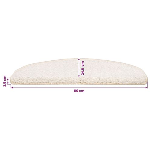 Самозалепващи стъпаловидни постелки 15 бр. 80 x 24,5 x 3,5 см