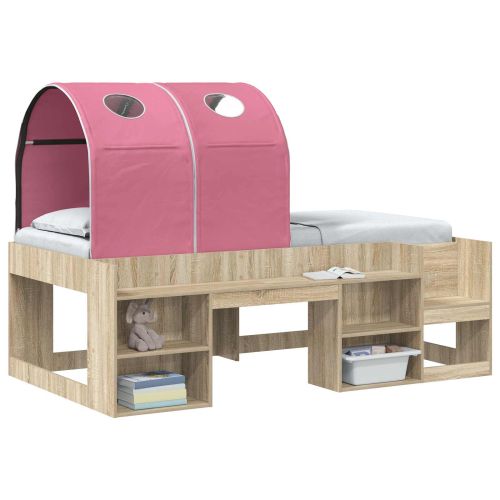 Леглов тунел 2 pcs Розово 211 x 52,5 x 2 см Полиестер