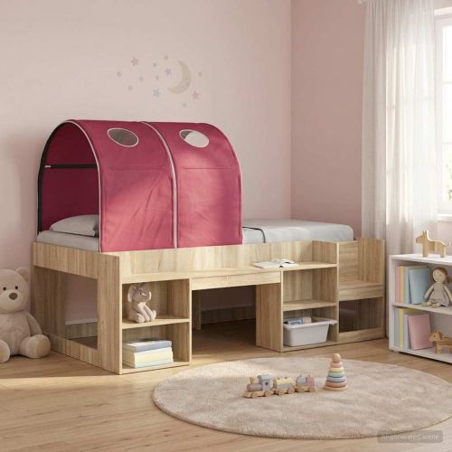 Леглов тунел 2 pcs Червено 211 x 52,5 x 2 см Полиестер