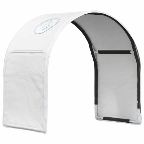 Леглов тунел 2 pcs Бяло 211 x 52,5 x 2 см Полиестер