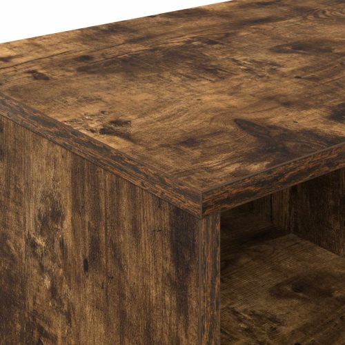 Шкаф за легло със съхранение 2 pcs Пушена Дъб 66 x 35 x 48 см