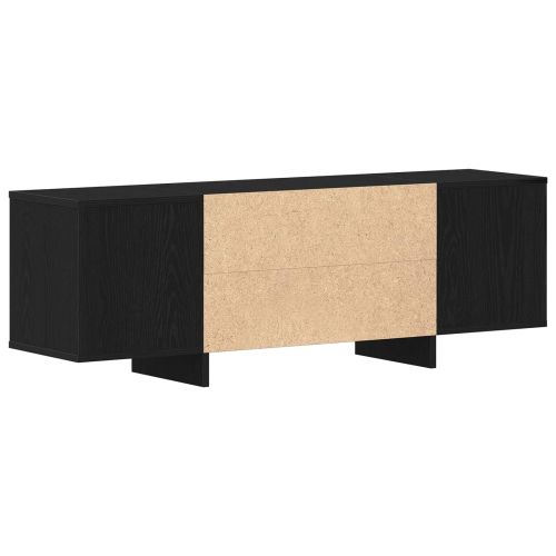 ТВ шкаф Черния дъб 120 x 30 x 40,5 см Инженерно дърво