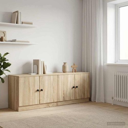 Шкаф за легло със съхранение 2 pcs Дъб сонома 66 x 35 x 48 см