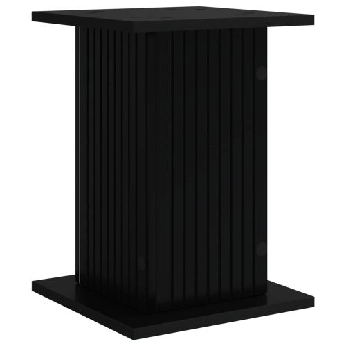 Стойка за растения 2 pcs Черно 30,5 x 30 x 43 см