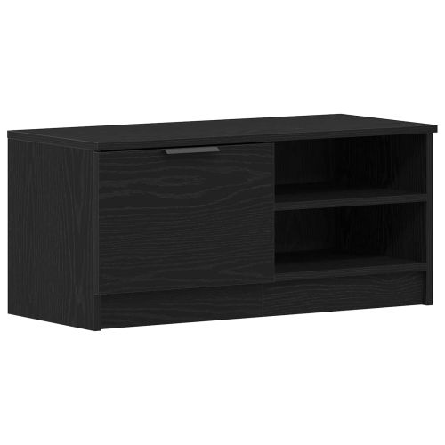 ТВ шкаф Черния дъб 80 x 35 x 36,5 cm Инженерно дърво