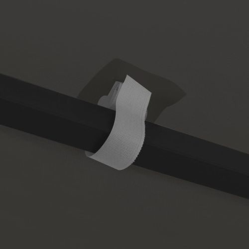 Шатра с LED светещи стрингове, 3х3 м, антрацит