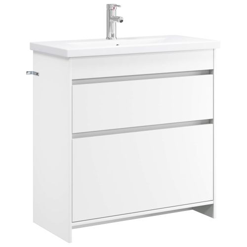 Комплект мебели за баня Бяло 81 x 40 x 84,5 см